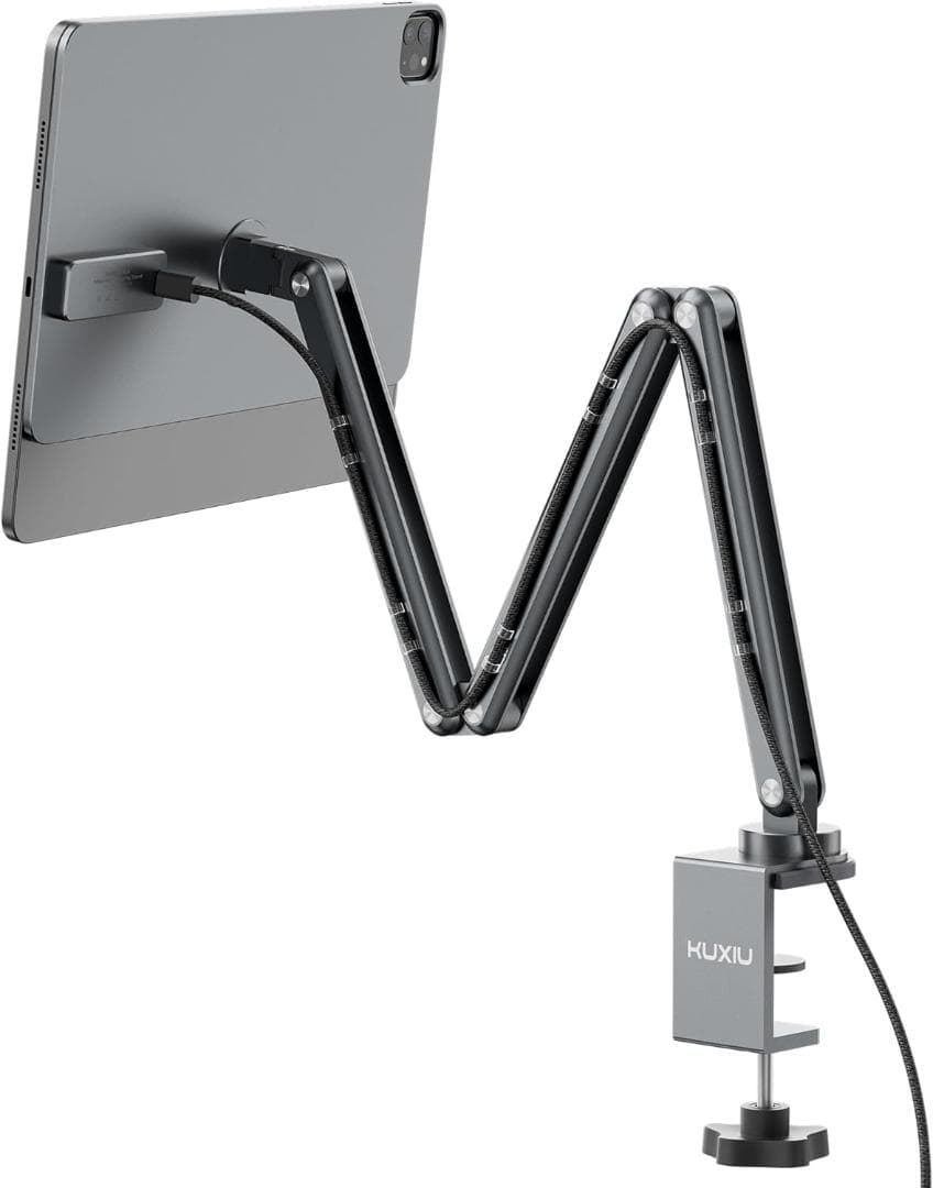 新品 iPad Pro 13 M4 マグネット 充電アルミスタンド 卓上360度