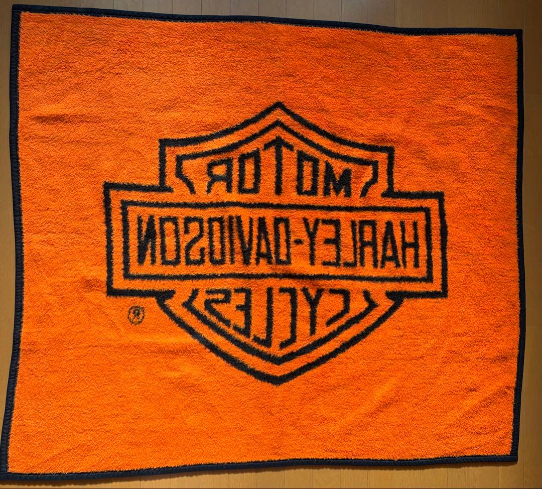 HarleyDavidson ハーレーダビッドソン ロゴ 毛布 ブランケット