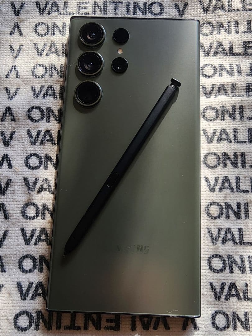 香港版 Galaxy S23 Ultra グリーン 256GB BLU済