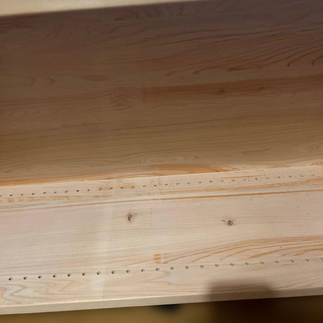 木製ローボード（紀州檜製 ）ベルメゾン