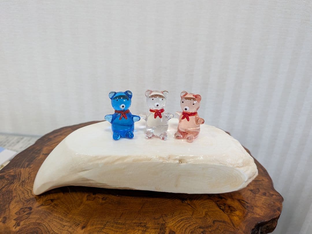 マッコウ鯨歯　本物　片面平磨き済み