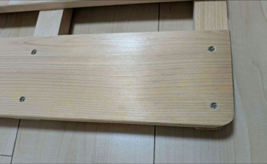 国産　天然木　ダブル　めいじ屋　すのこベッド　すのこ　ベット