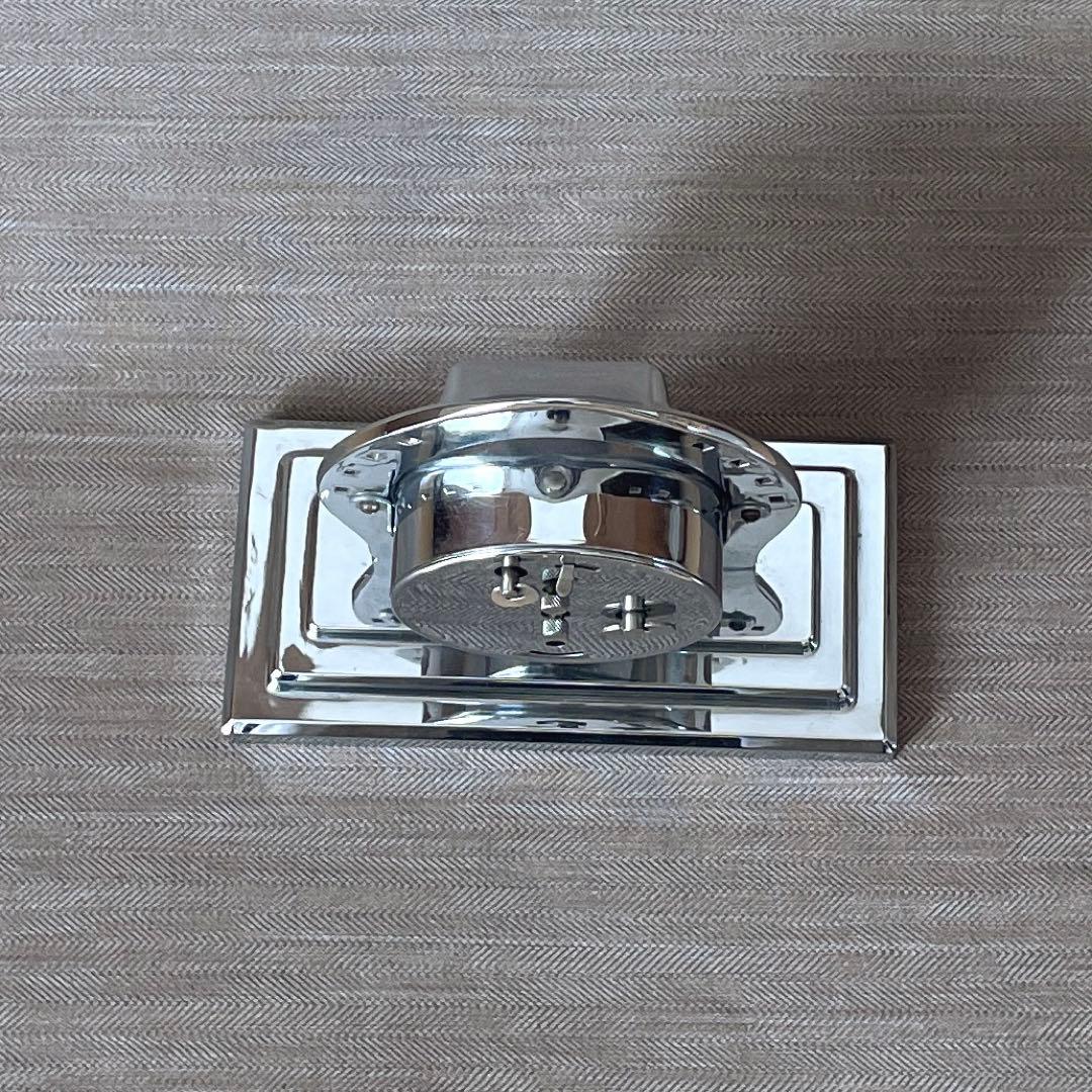 Lux ヴィンテージ 時計置物 1930年代 クローム ラックス グッドラック