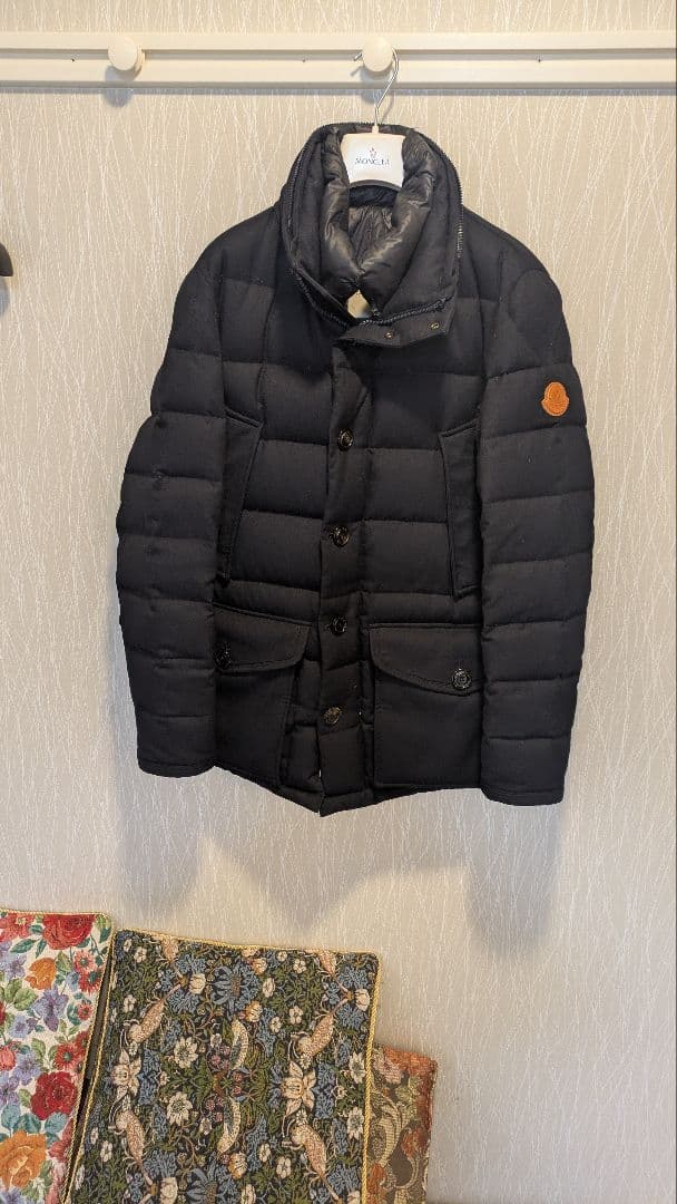 ✨モンクレールネイビーダウンコート✨大人オシャレ‼️