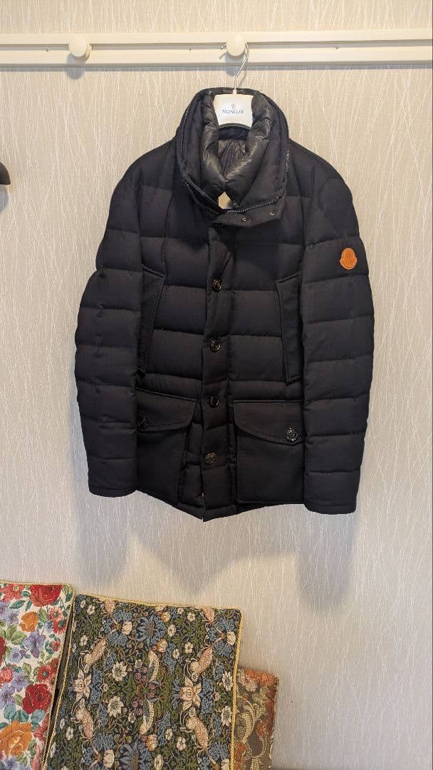 ✨モンクレールネイビーダウンコート✨大人オシャレ‼️