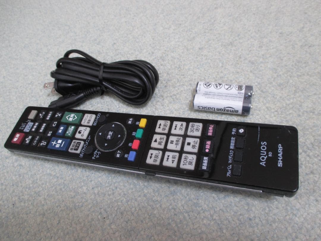 2016年製☆シャープ 2番組同時録画 ブルーレイレコーダー BD-NW500