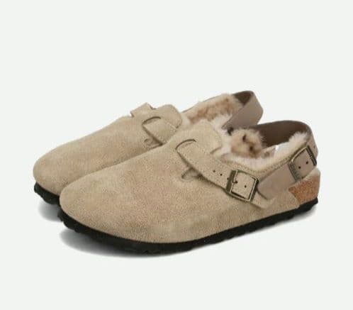 BIRKENSTOCK　ボストントキオ シアリング ナロー　ボアサンダル39