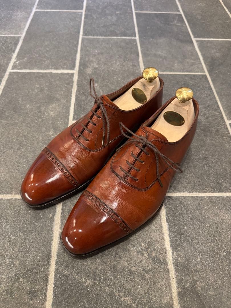 純正ツリーセット クロケット＆ジョーンズ BELGRAVE3 UK5.5