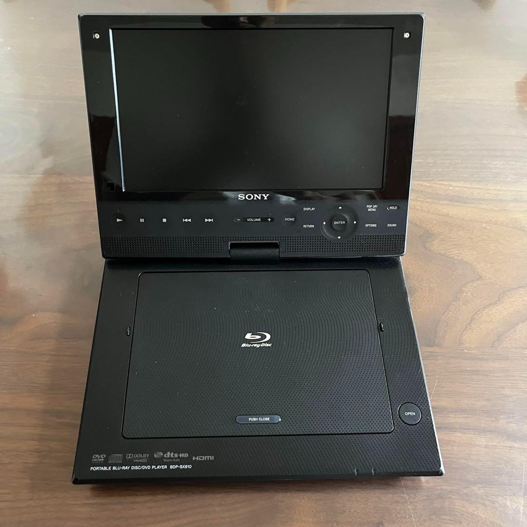 【SONY】ポータブルBlu-ray / DVDプレーヤー BDP-SX910