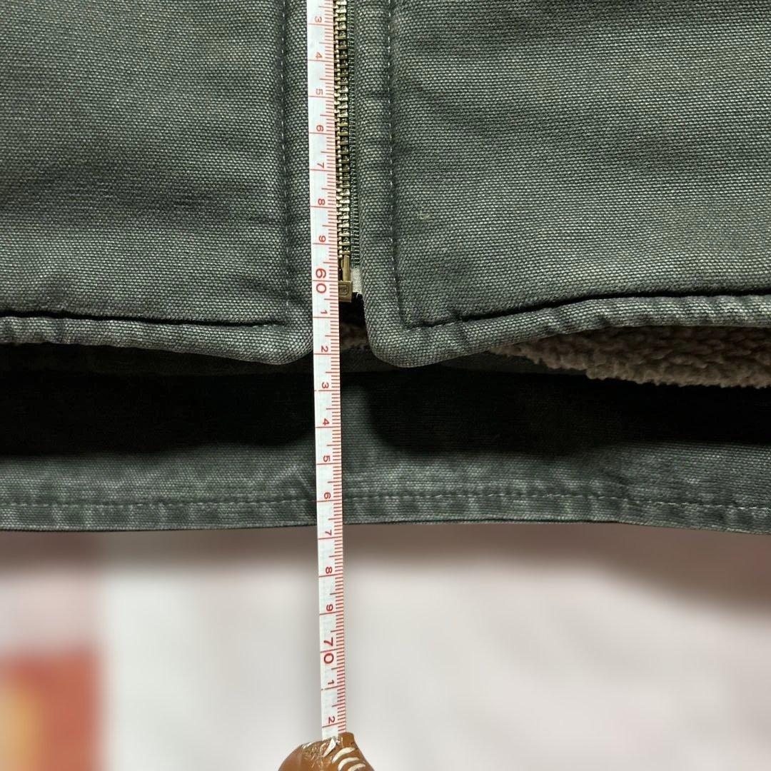 美品　Carhartt ダックベスト モスグリーン Lサイズ