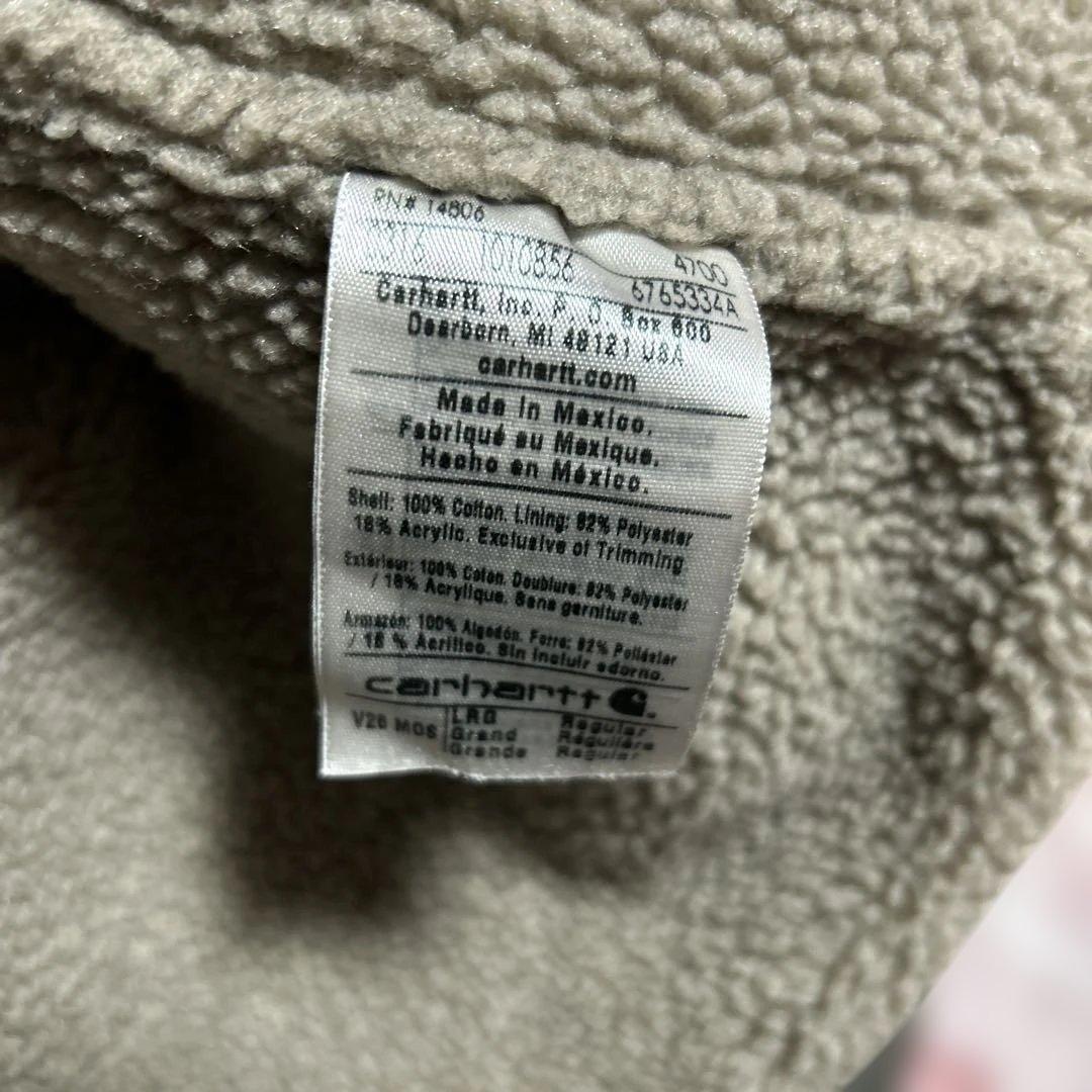 美品　Carhartt ダックベスト モスグリーン Lサイズ