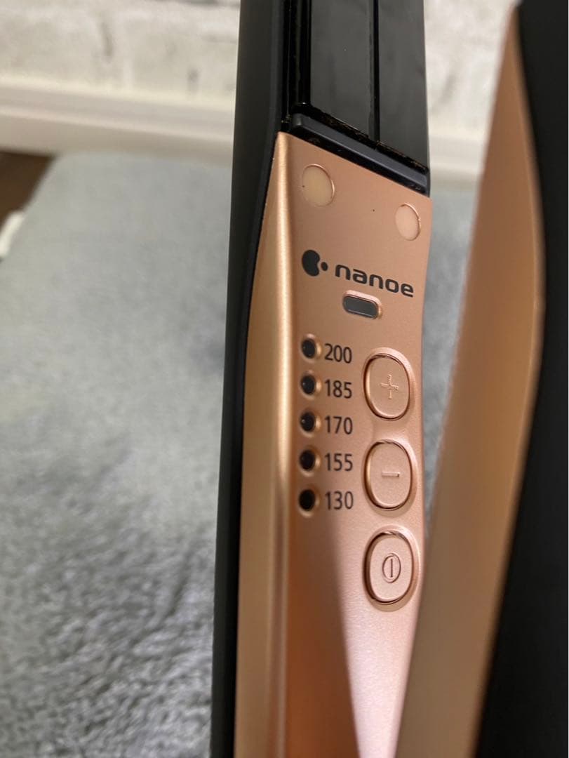 【比較的美品】Panasonicナノケアストレートヘアアイロン EH-HS0 E