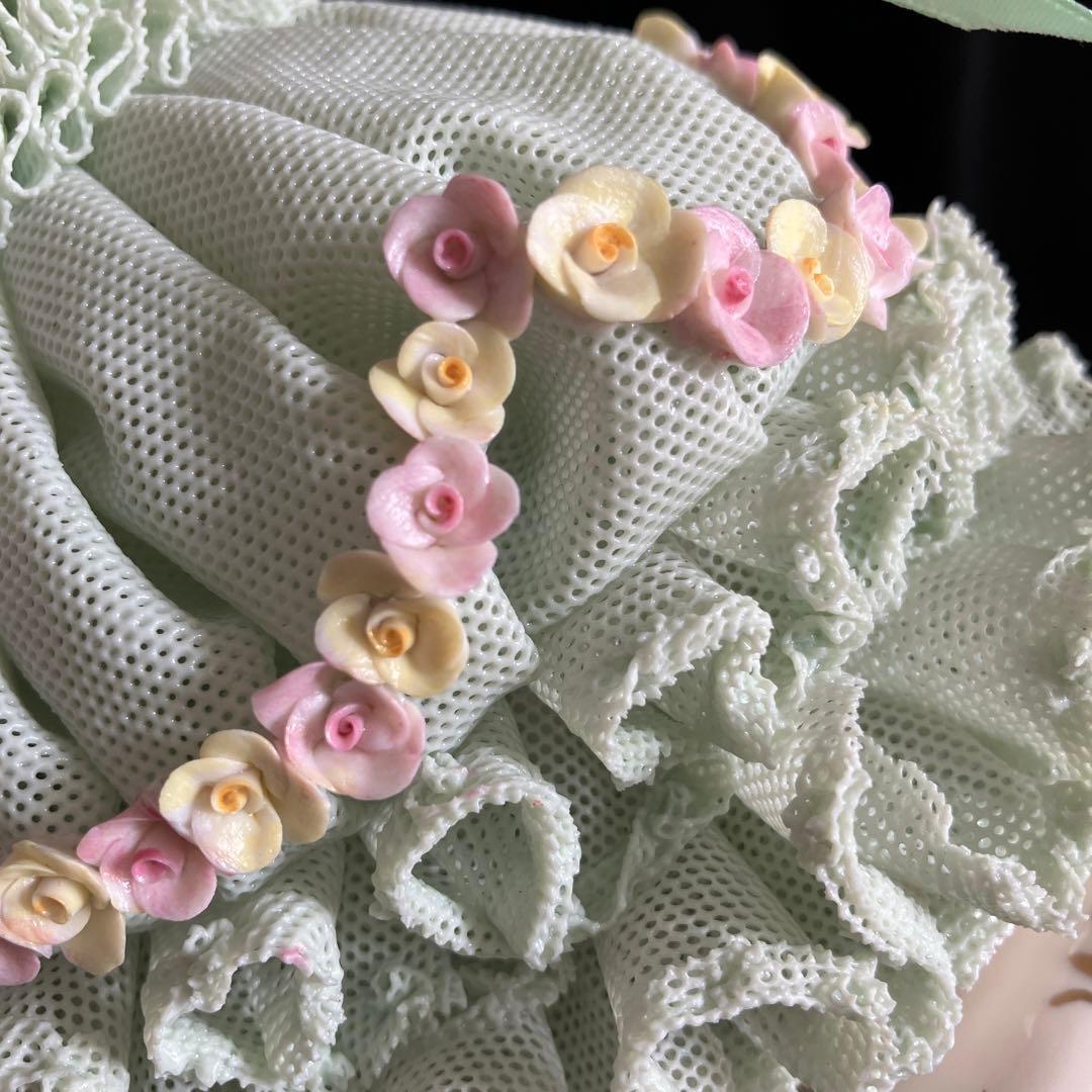 【匿名配送/希少】アイリッシュドレスデン/フィギュリン/エメラルドコレクション