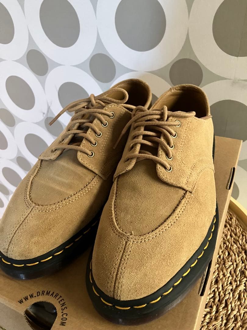 ドクターマーチン 5ホール スェード US9 日本サイズ27 2046 SAND
