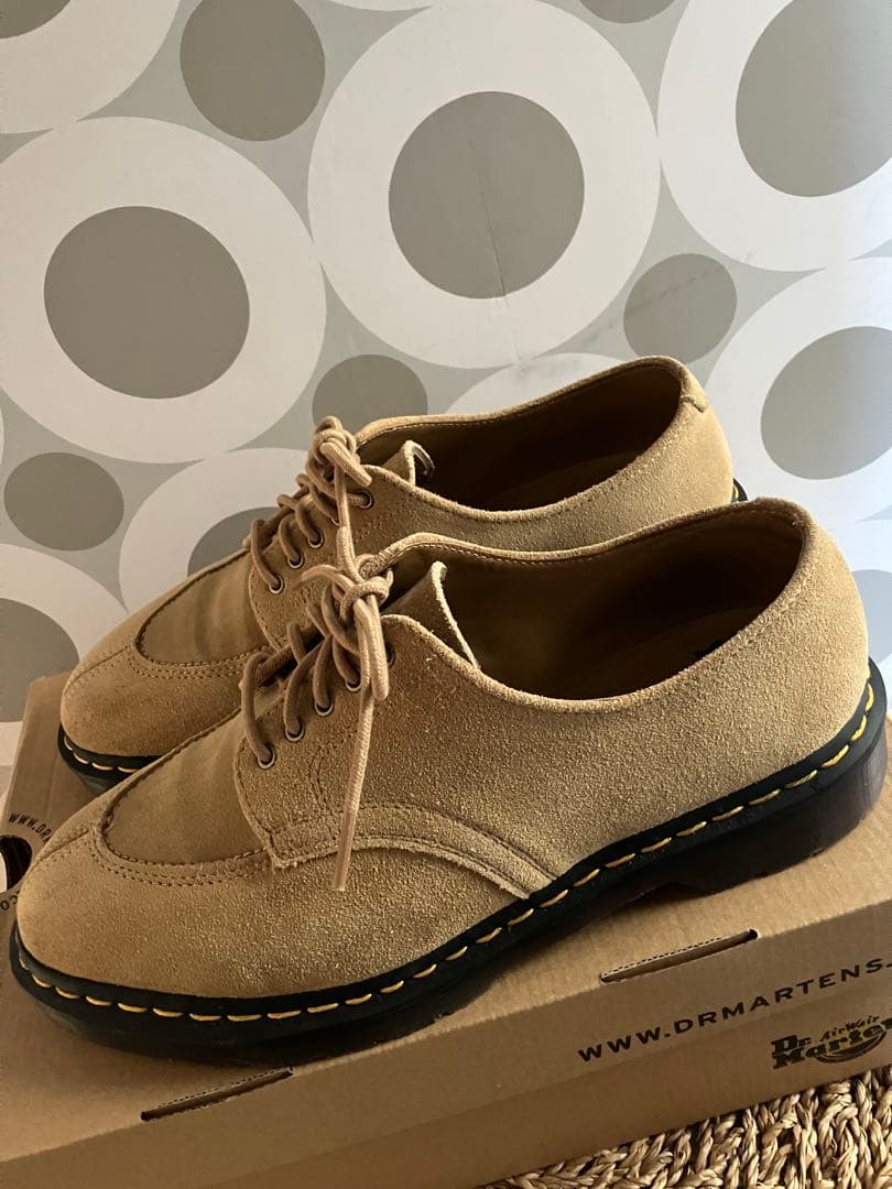 ドクターマーチン 5ホール スェード US9 日本サイズ27 2046 SAND