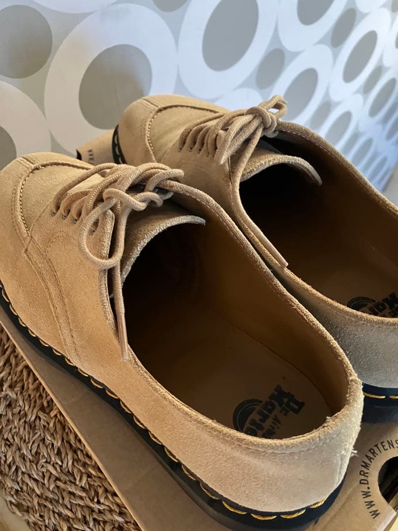ドクターマーチン 5ホール スェード US9 日本サイズ27 2046 SAND