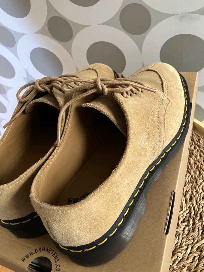 ドクターマーチン 5ホール スェード US9 日本サイズ27 2046 SAND