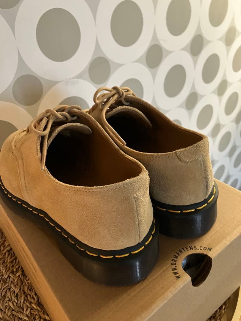 ドクターマーチン 5ホール スェード US9 日本サイズ27 2046 SAND