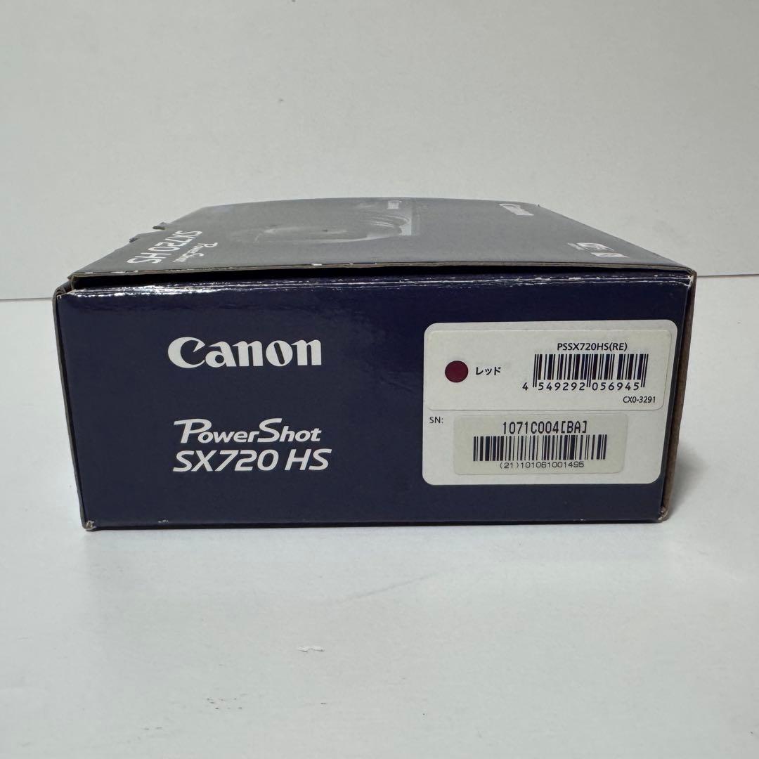 極美品 キヤノン Canon PowerShot SX720 HS レッド
