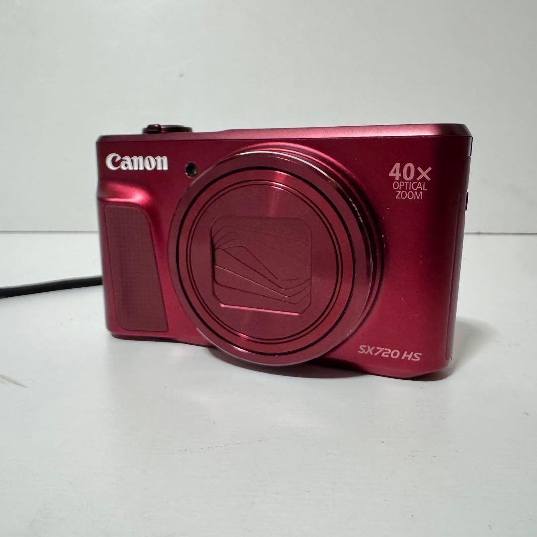 極美品 キヤノン Canon PowerShot SX720 HS レッド