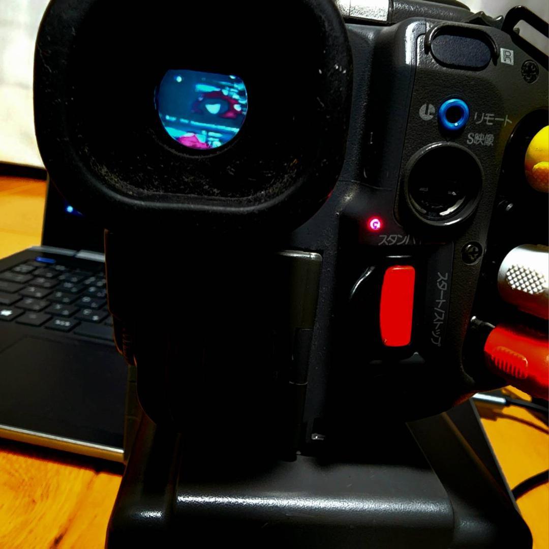 【動作確認済】SONY 高画質 Hi8 ビデオカメラ ステーションセット