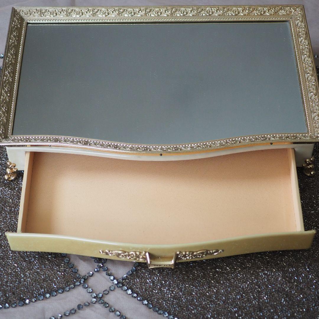 ジュエリートレイ ジュエリーケース 鏡 ミラー SHISEIDO ディスプレイ