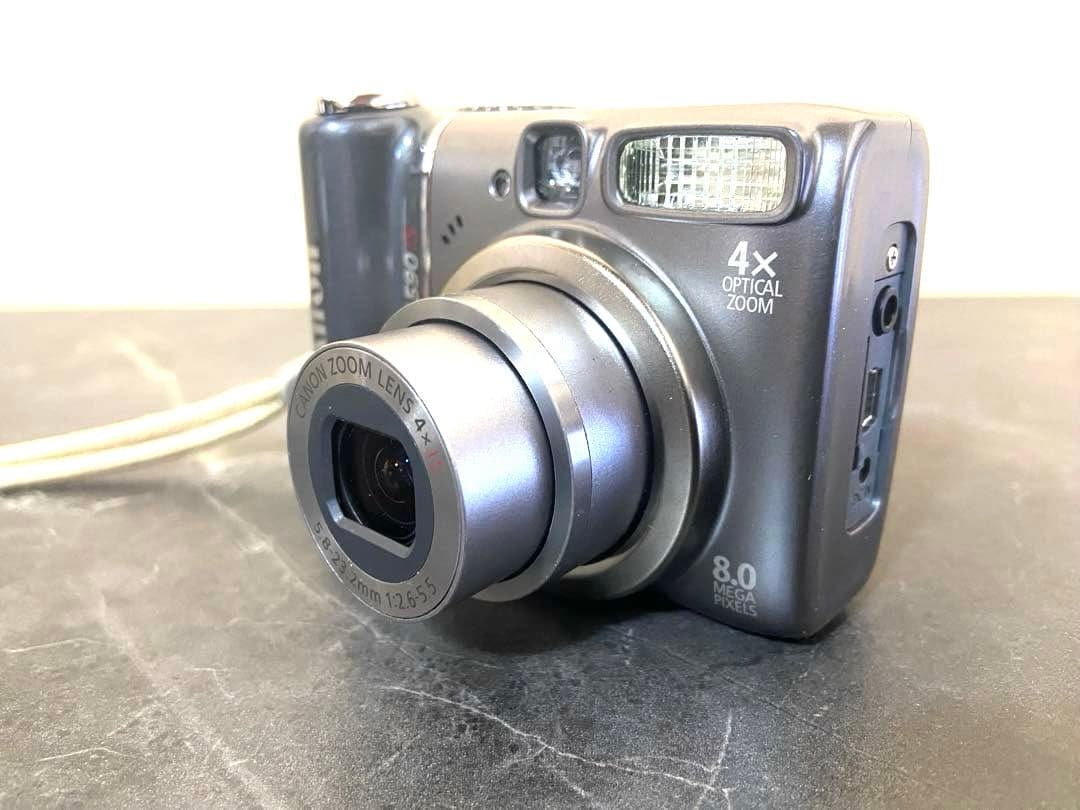 美品 Canon PowerShot A590ISコンパクトデジタルカメラ