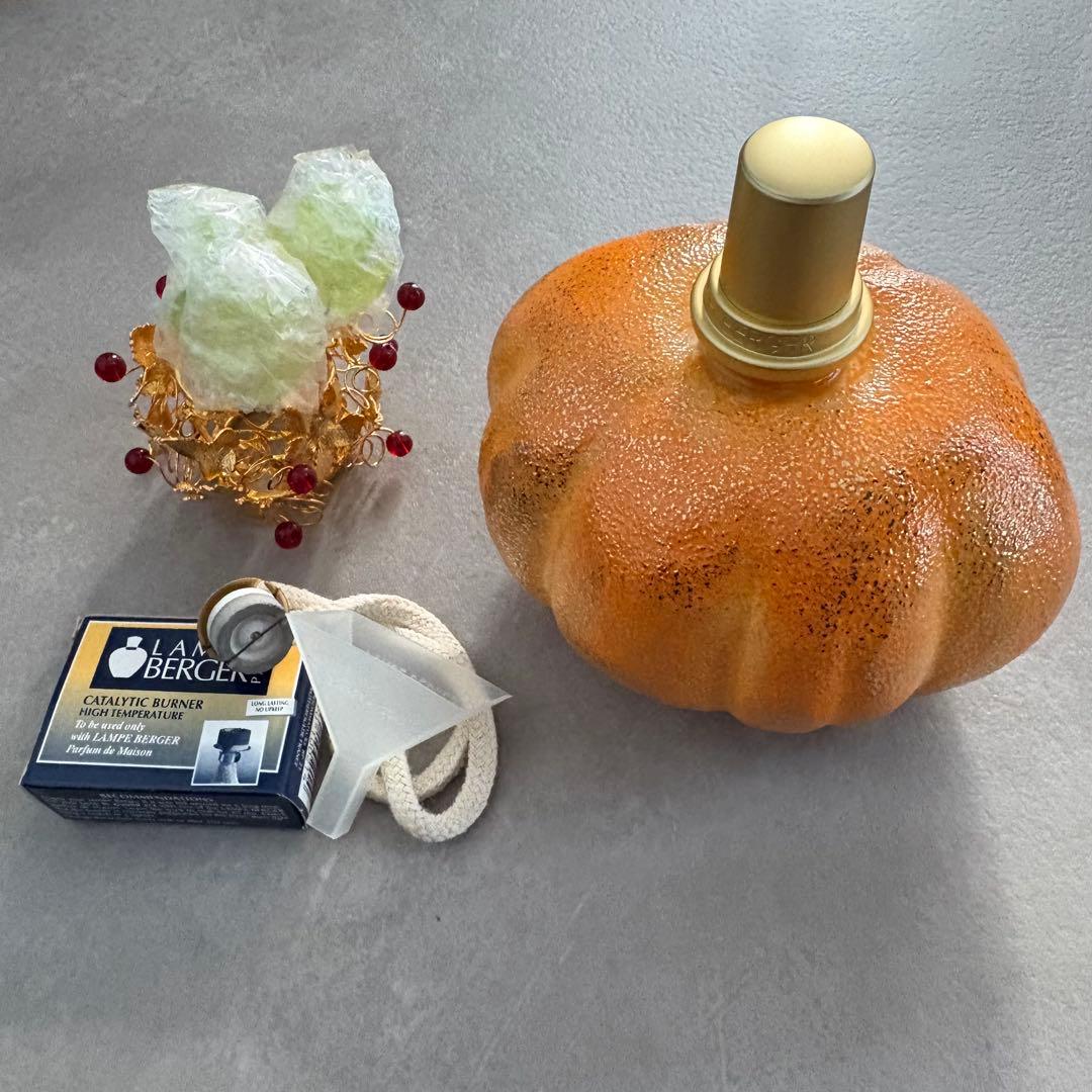 新品未使用　ランプベルジェ　アロマランプ　限定品　金のかぼちゃ　完売品　正規品