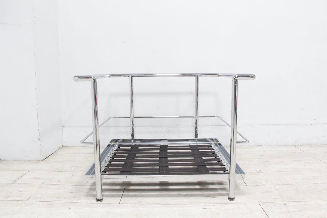 【極美品】 LC2 リプロダクト IDC大塚家具 黒本革 ル・コルビュジエ