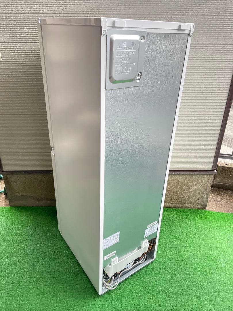 639展示品✨ ハイアール スリム幅 おしゃれホワイト2ドア冷蔵庫 取説付き✨