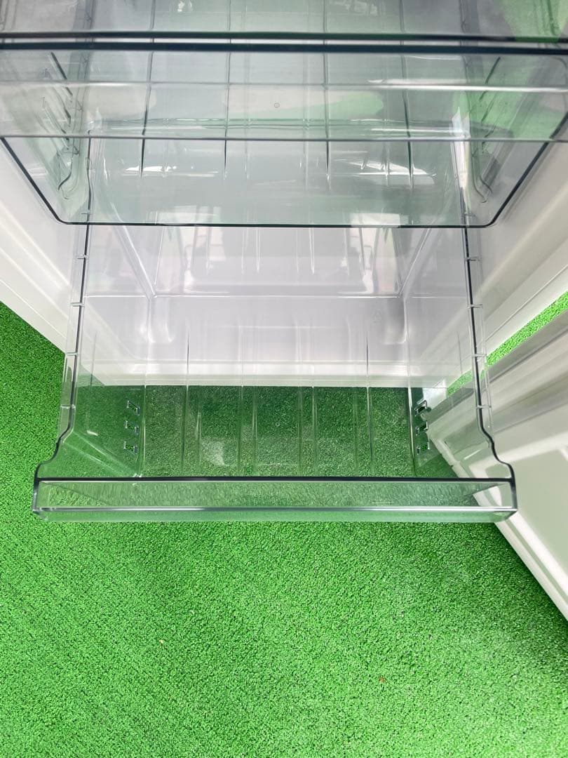 639展示品✨ ハイアール スリム幅 おしゃれホワイト2ドア冷蔵庫 取説付き✨