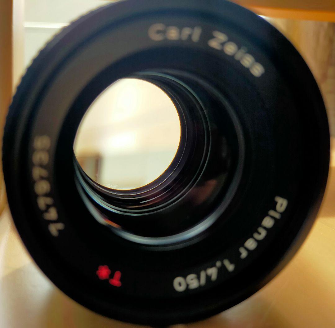カビ,コーティング傷み Planar 50mm f1.4 MMJ