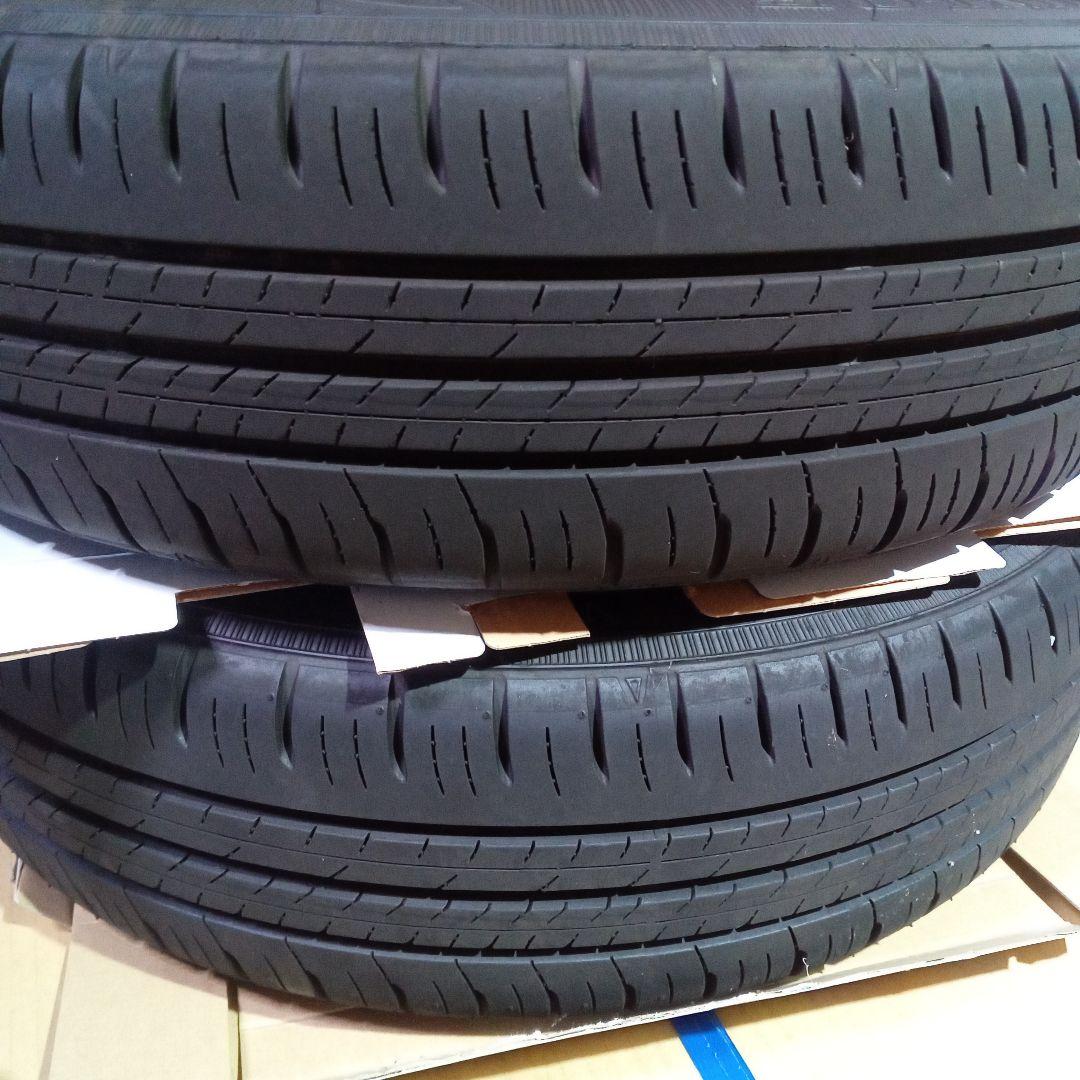 じ*う様 B40系ルークス純正14インチスチールホイール4本バリ山24年式タイヤ