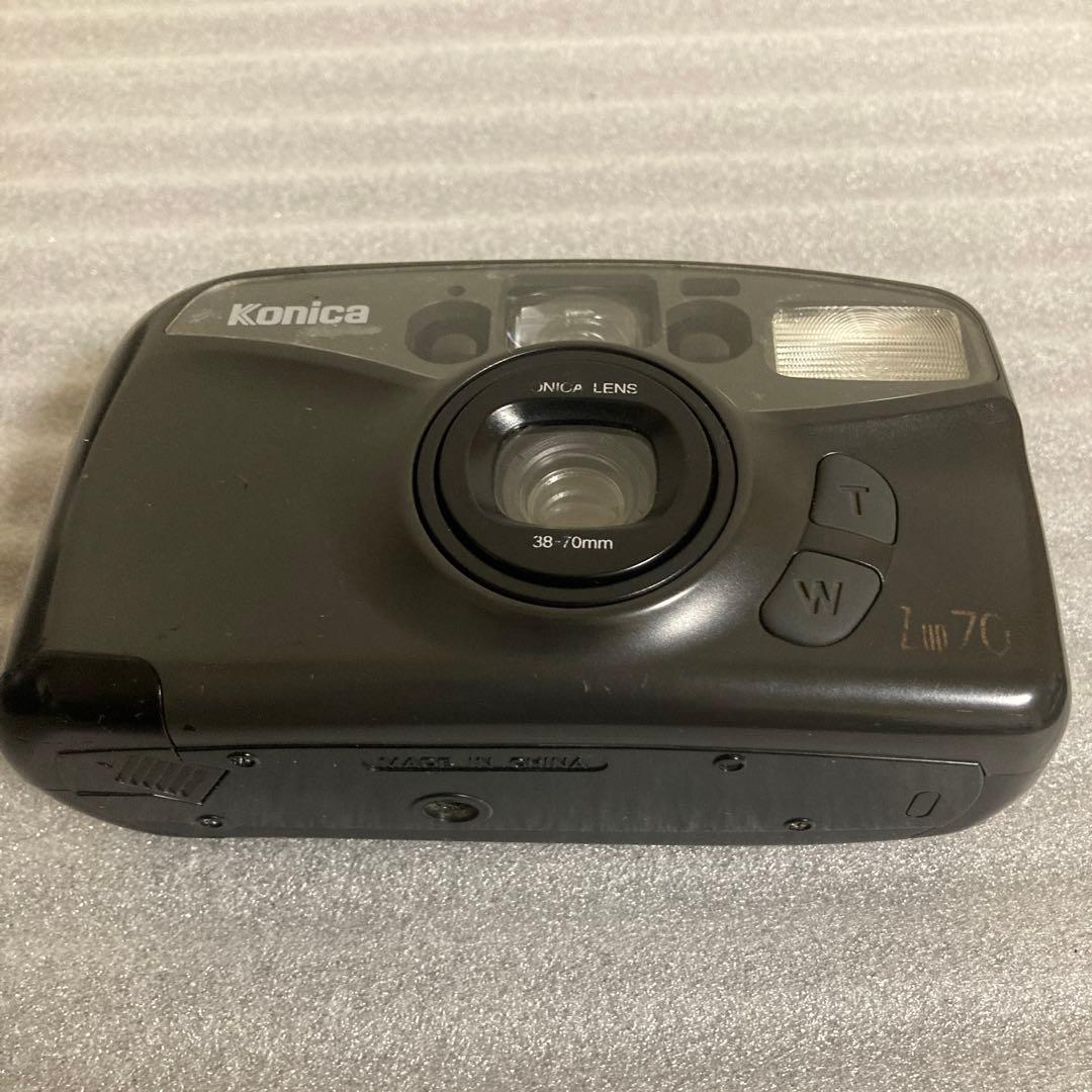 Canon 、富士フイルム、コニカ、コンパクトフィルムカメラ 4台　動作未確認