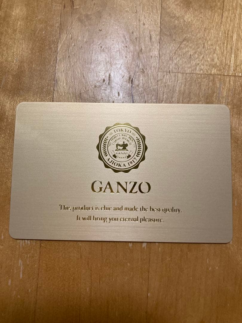 GANZO シェルコードバン2 名刺入れ バーガンディ 24年11月購入
