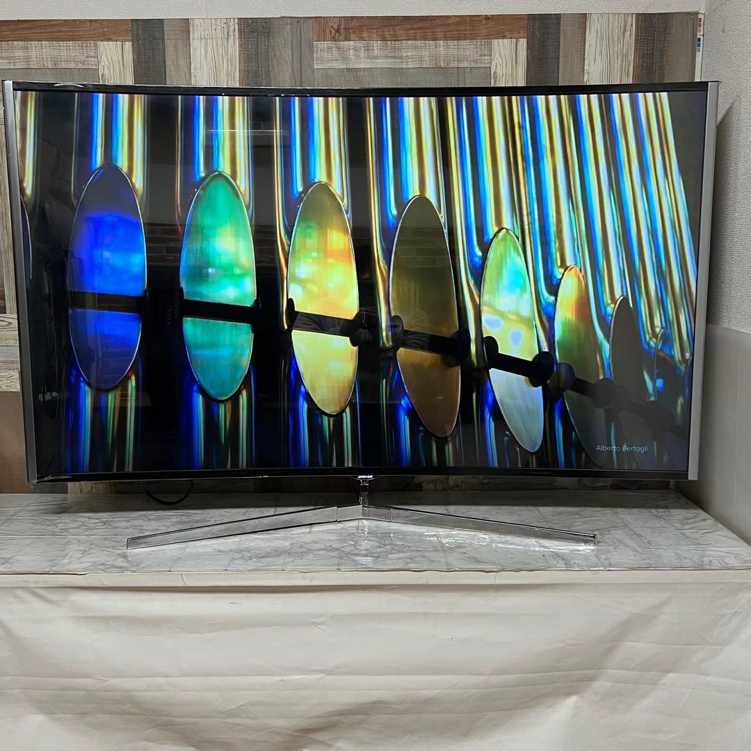 即日受渡❣️全国送料込世界初曲面65型4K液晶ディスプレイ臨場感溢れる視覚体験