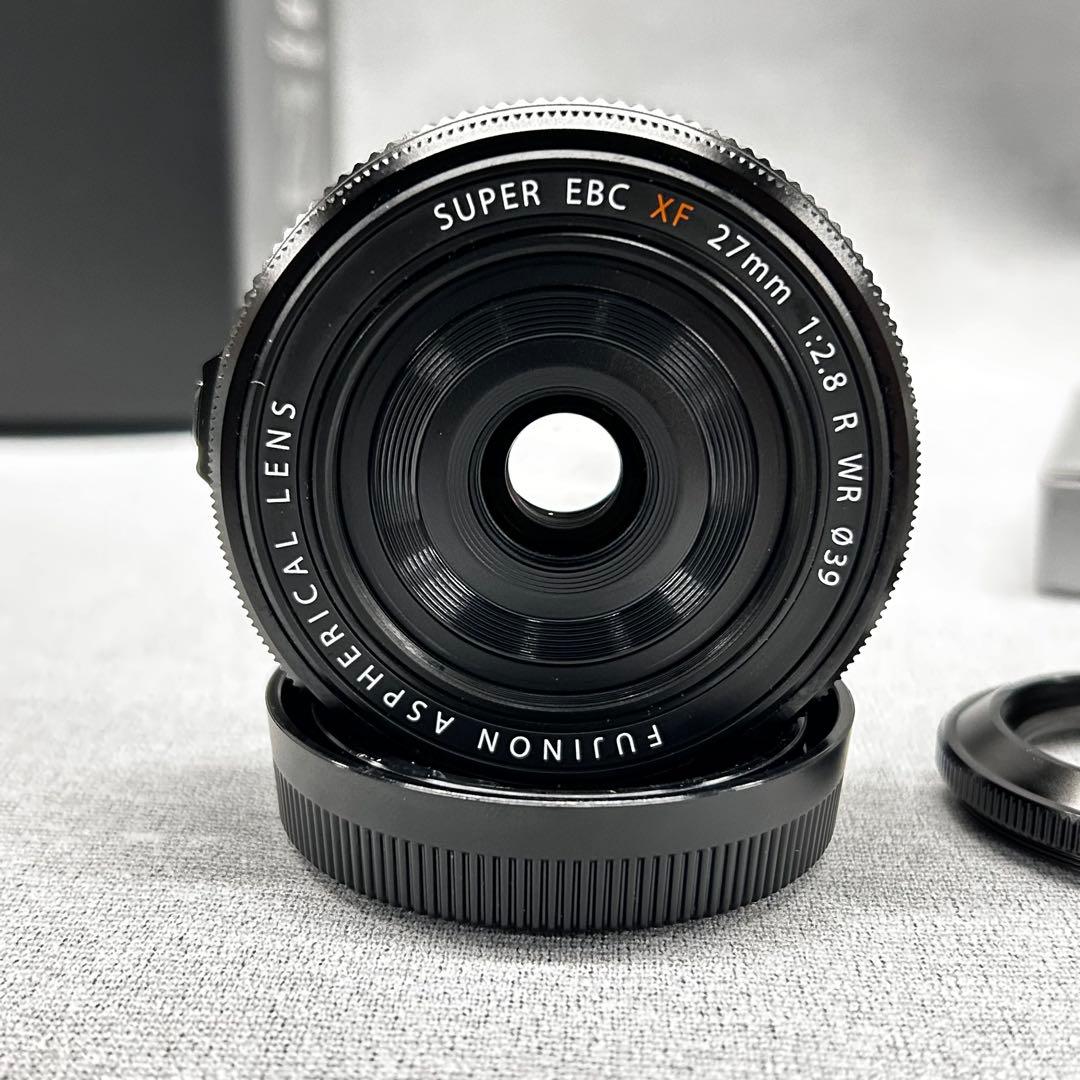 最終値下げ　FUJIFILM XF27mmF2.8 R WR 極美品