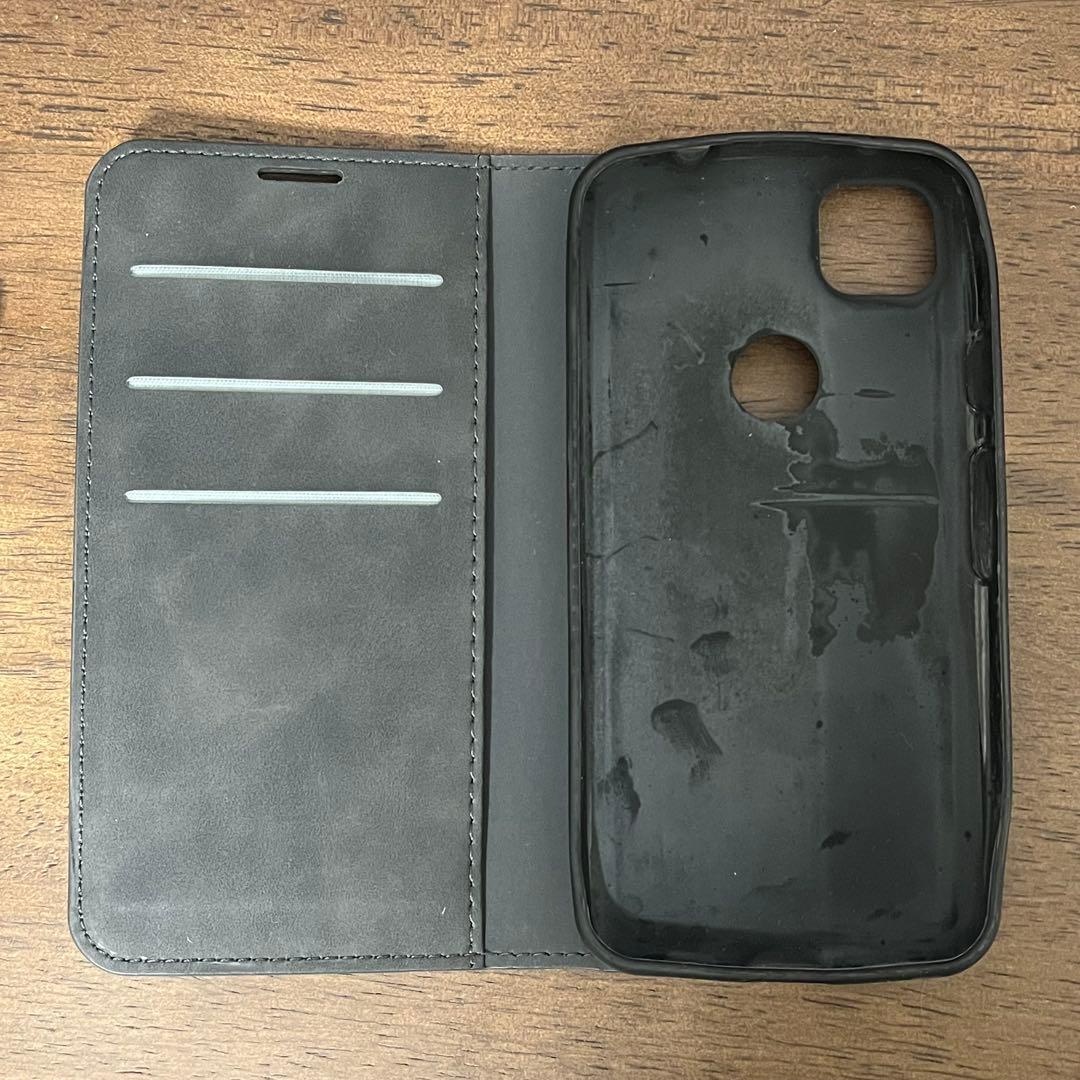 【美品箱付き】Google Pixel 4a ブラック ケースx2