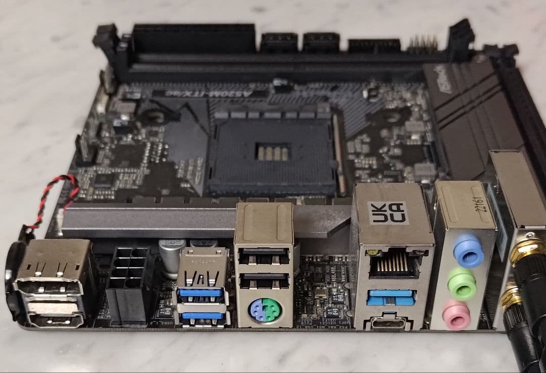 【AM4 ITXマザー】ASRock A520-ITX/ac マザーボード