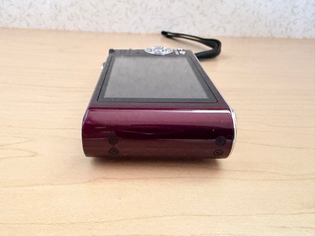 Panasonic LUMIX デジタルカメラ ワインレッド　DMC-FX60