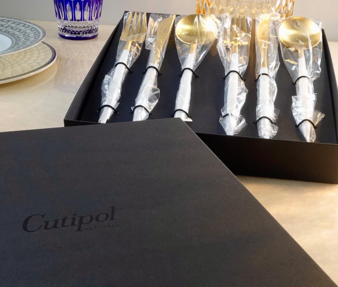 CUTIPOL GOA ゴアシリーズ 6点セット ゴールド ホワイト 新品未使用