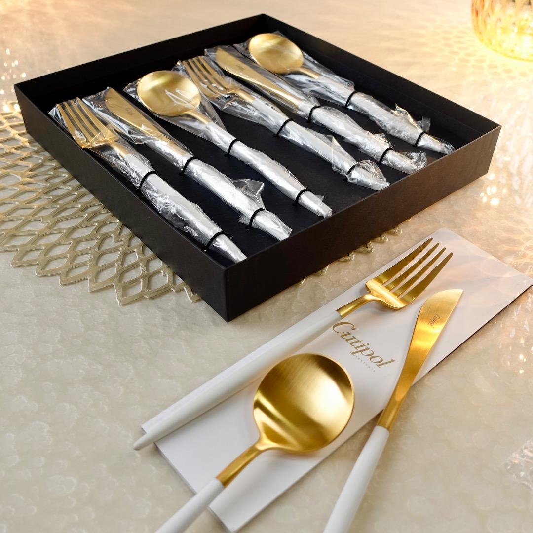 CUTIPOL GOA ゴアシリーズ 6点セット ゴールド ホワイト 新品未使用