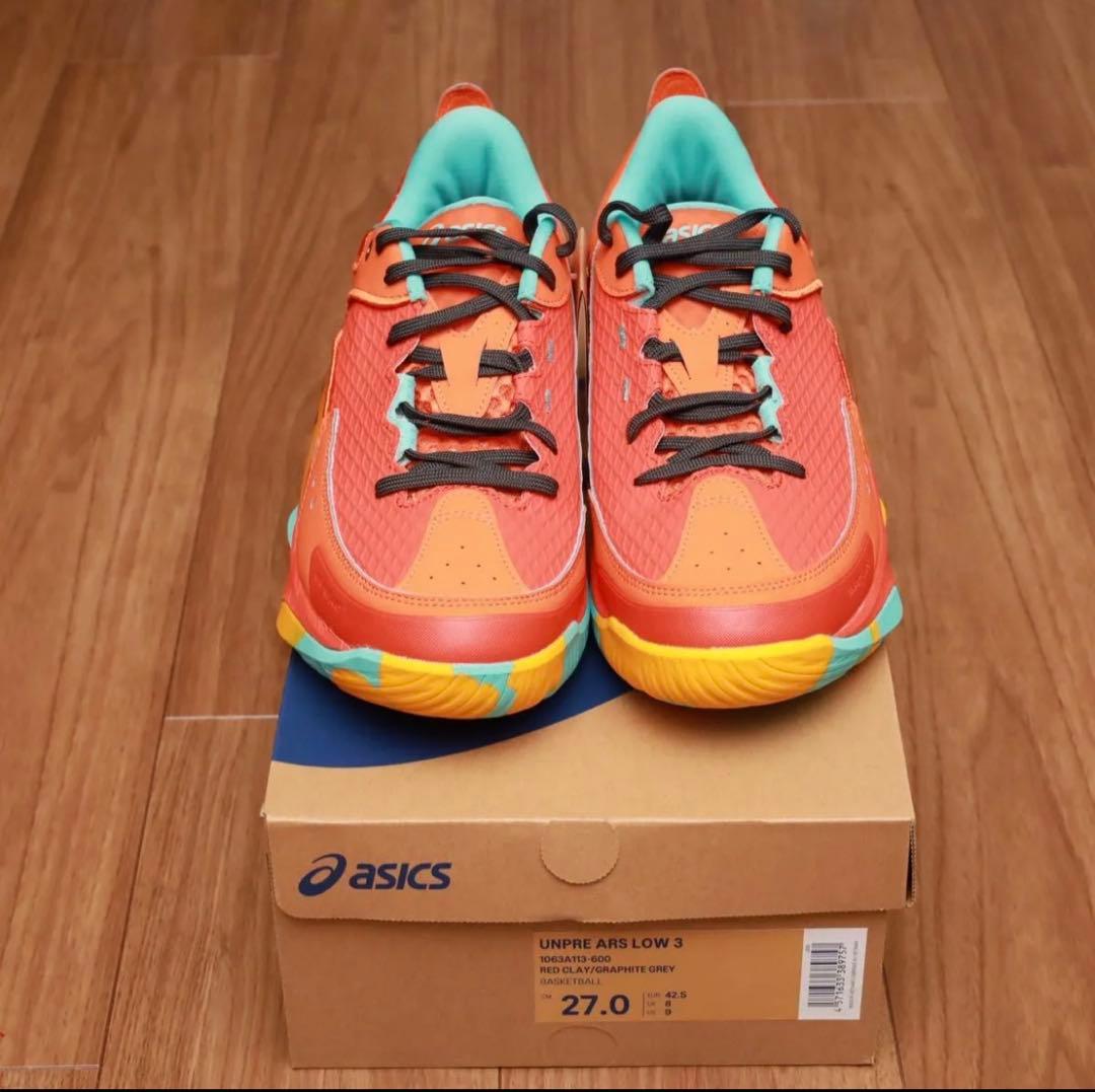 Asics UNPREARS LOW3 27cm アンプレアルス ロー3