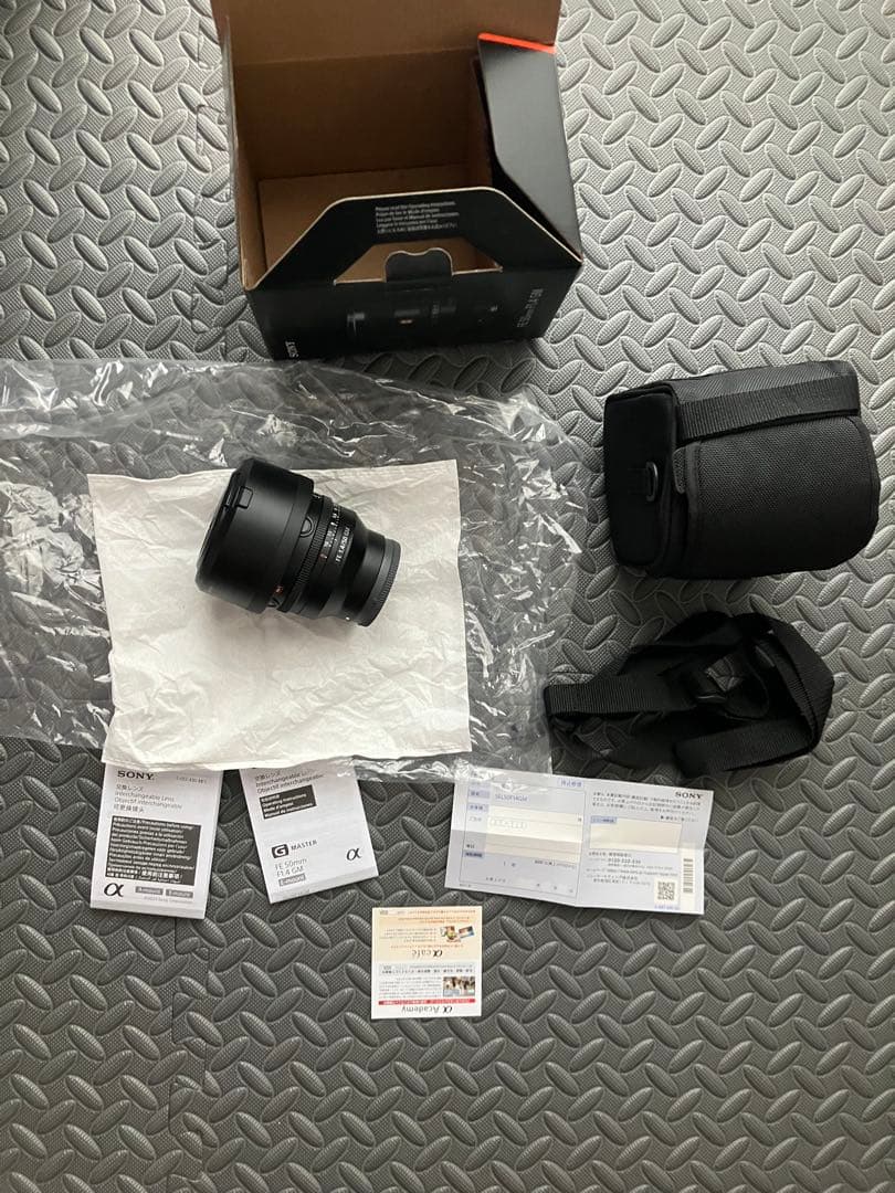【新品未使用】SONY FE 50mm F1.4 GM レンズ