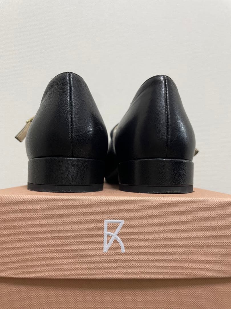 FABIO RUSCONI メリージェーン 黒 36 美品