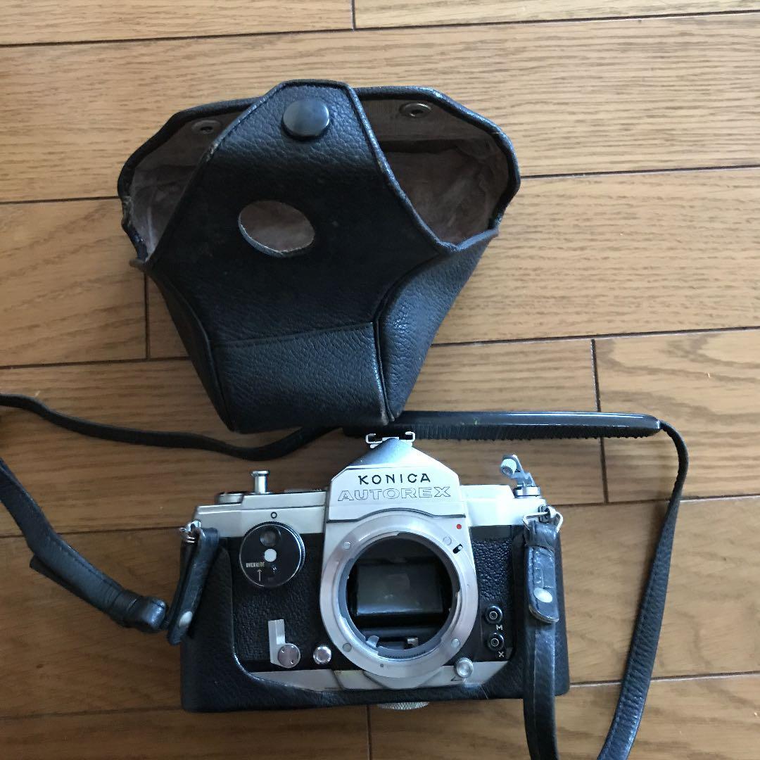 中古。レトロなカメラ。Konica。AUTOREX
