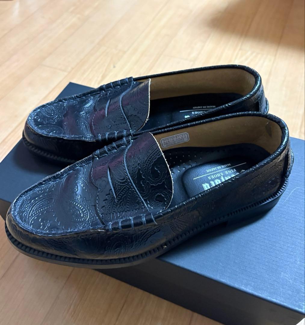 Kenford ケンフォード ローファー ペイズリー