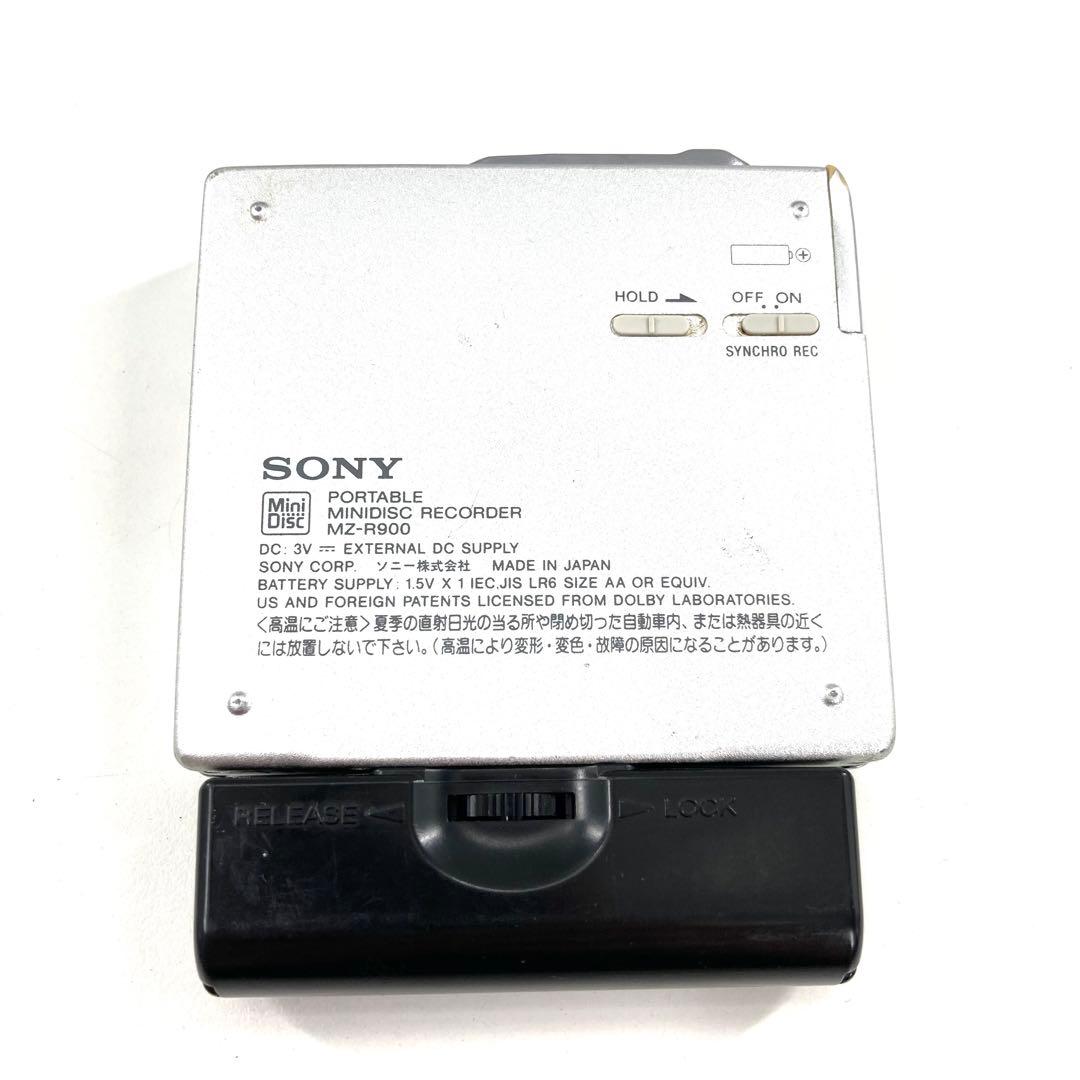 SONY ソニー MDウォークマン MDプレーヤー MZ-R900 動作確認済