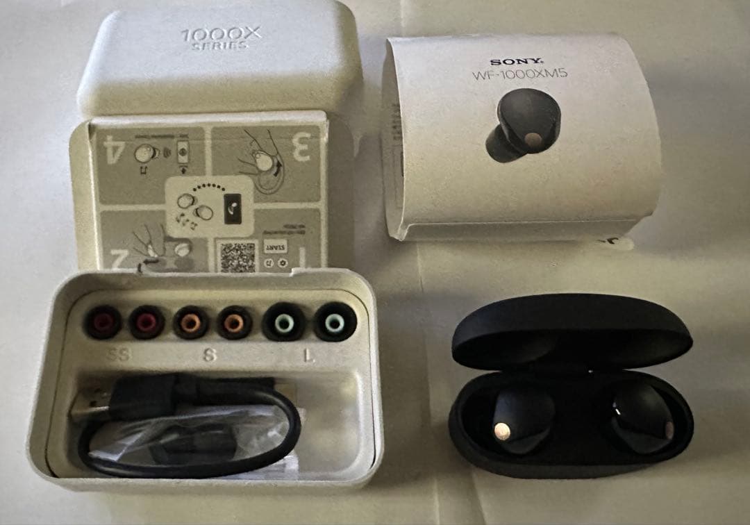 SONY WF-1000XM5 ブラック 充電ケース付き