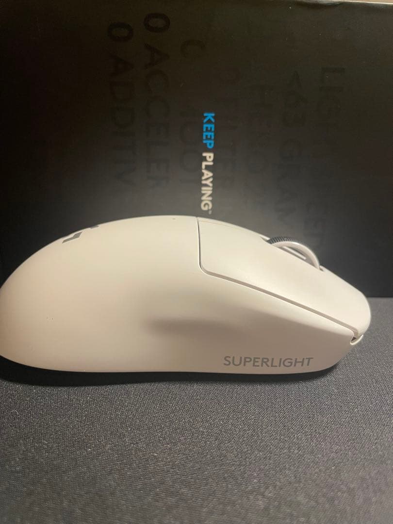 logicool GPRO X SUPERLIGHT ホワイト